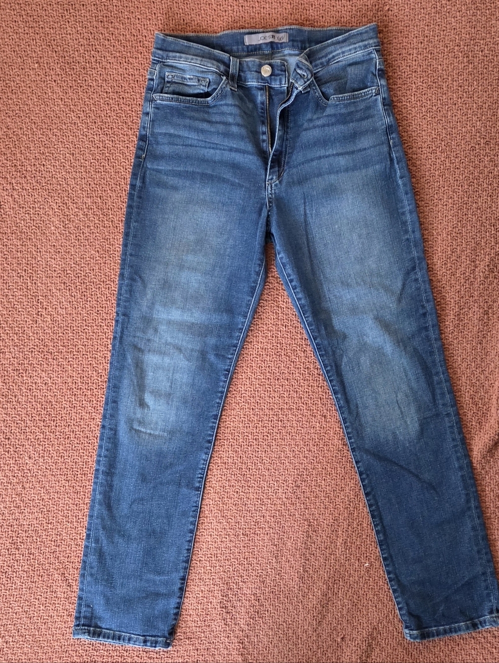 Joe's Jeans Skinny Stretch Mid-Rise in Faded Blue